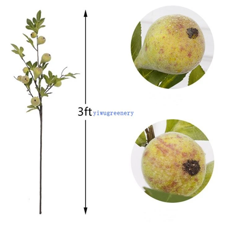 Faux Fig Plant Branch