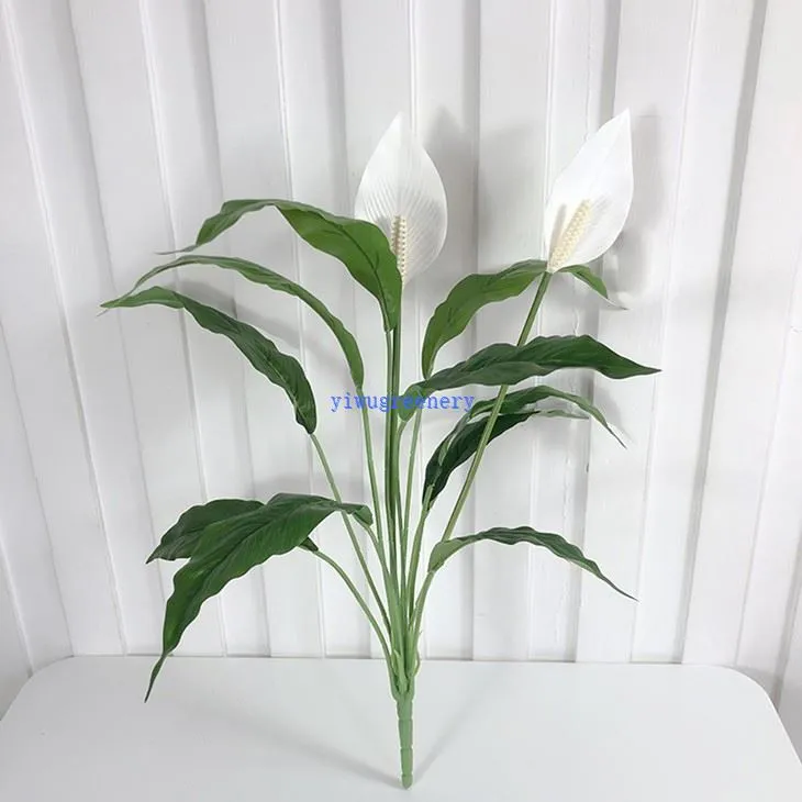 Artificial Tropical Spathe plant